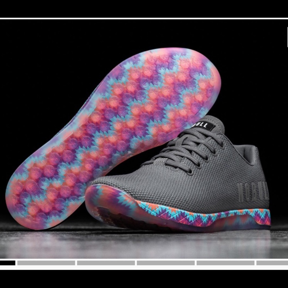 NoBull Trainers. Gray Patchwork